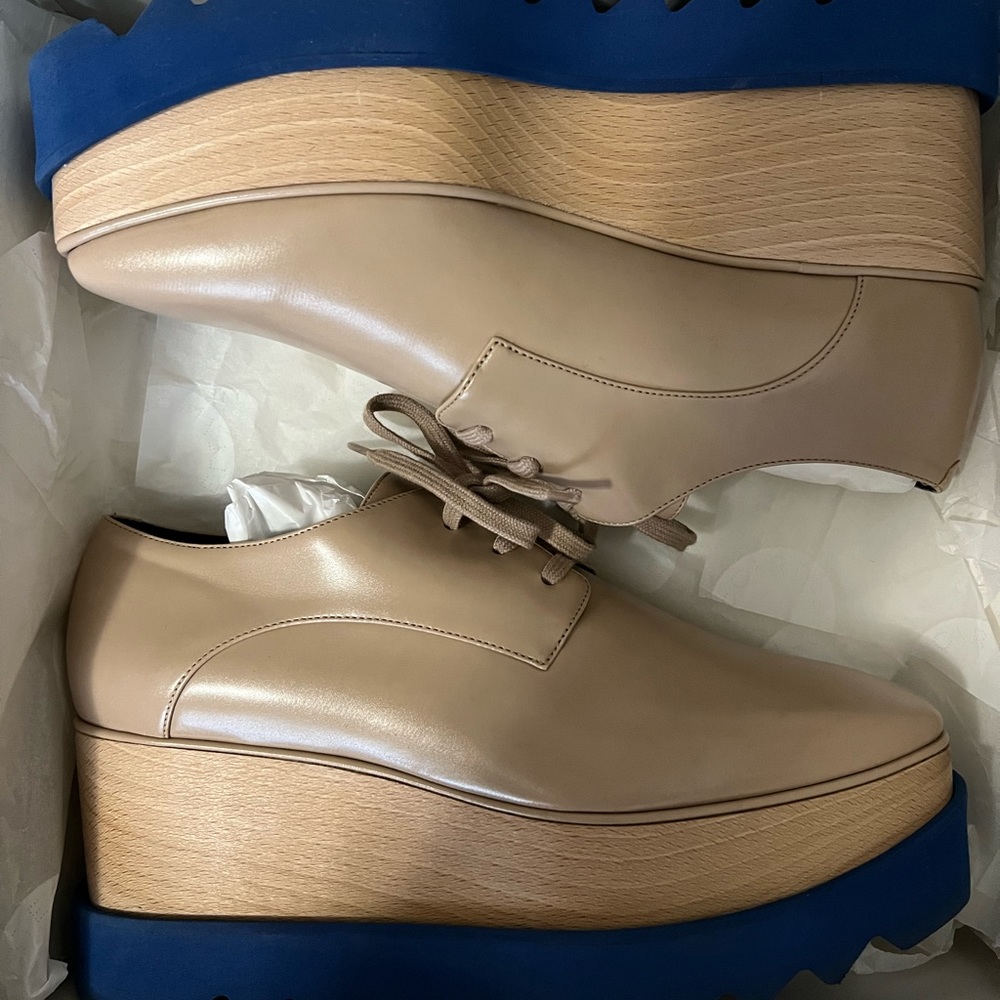 Stella McCartney Elyse Platform nude/blue size 38